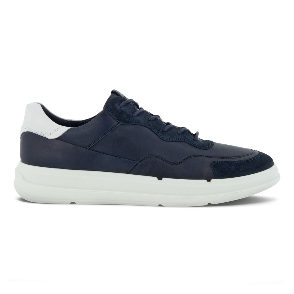 ECCO Mens Sneakers Navy - Soft X - LYZ-243905